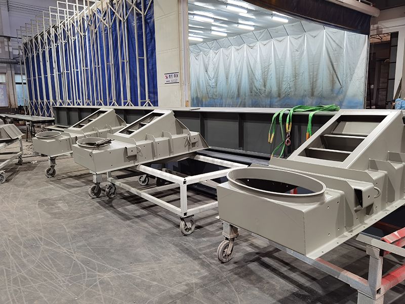 振动机械设备钢结构部件