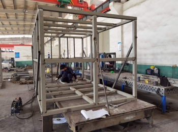 大型金属结构件焊接加工