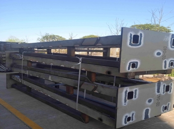 玻璃生产线配套装备焊接加工