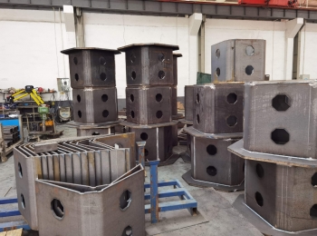 玻璃生产线配套装备焊接加工