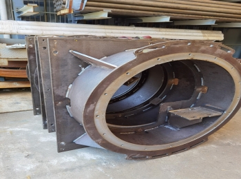 玻璃生产线配套装备焊接加工