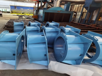 玻璃生产线配套装备焊接加工