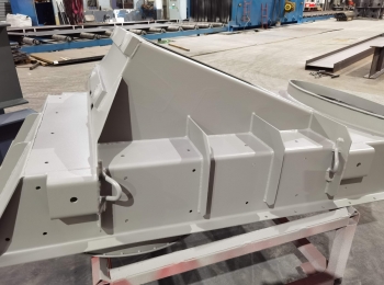 振动机械设备钢结构部件焊接