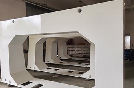 How to weld large automation equipment racks