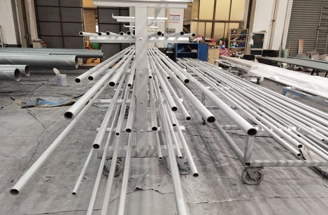 Steel structure anticorrosive coating construction technology